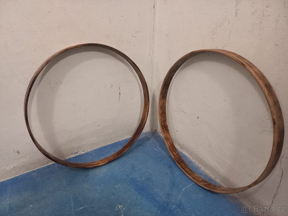 Dřevěné obruče 22"