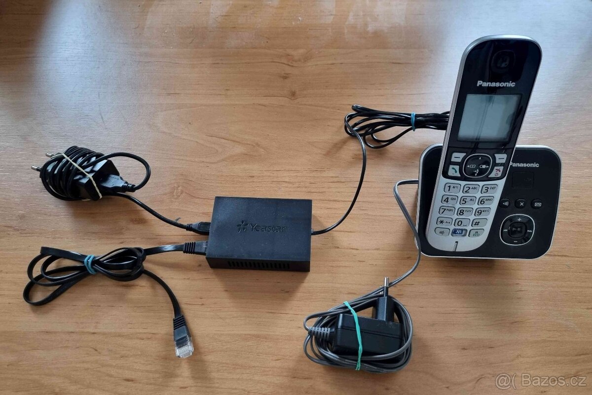 Bezdrátový VoIP telefon Panasonic