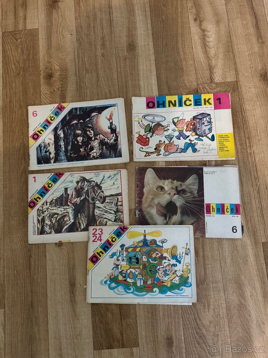 5ks sběratelských časopisů