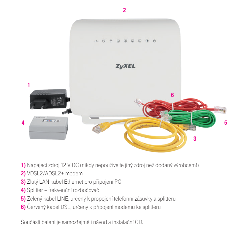 Modem ZyXEL VMG1312-B30B