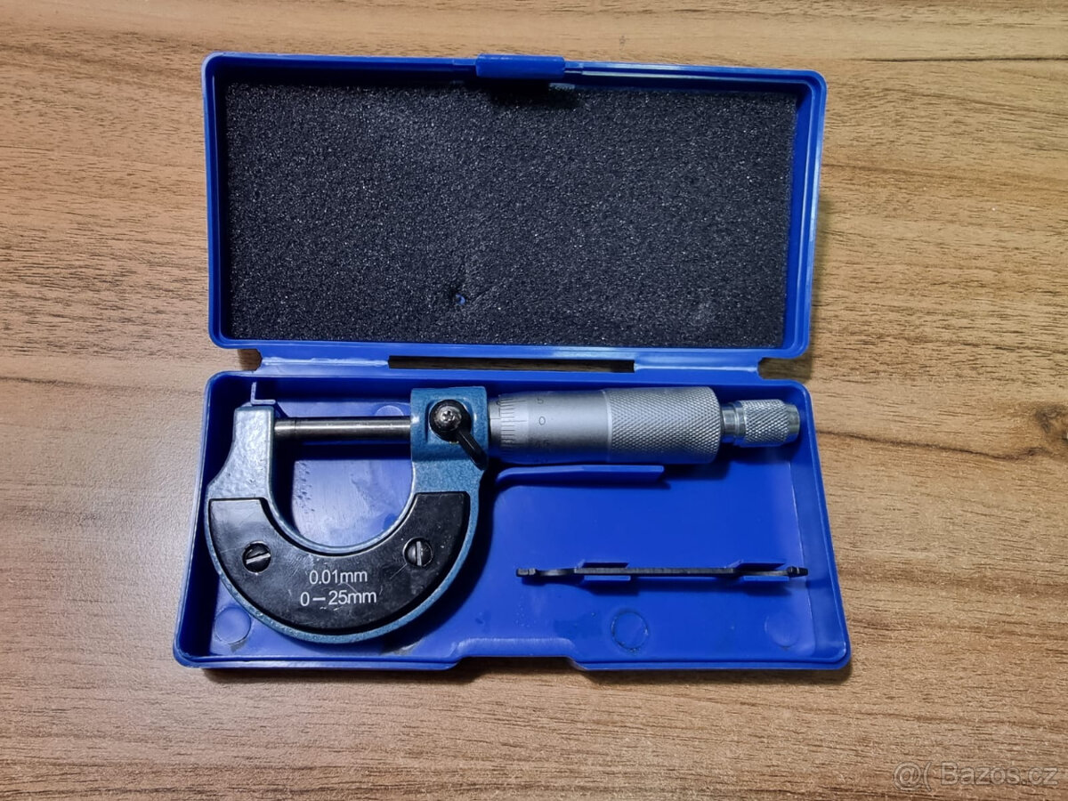 Prodám nový Mikrometr do 25mm
