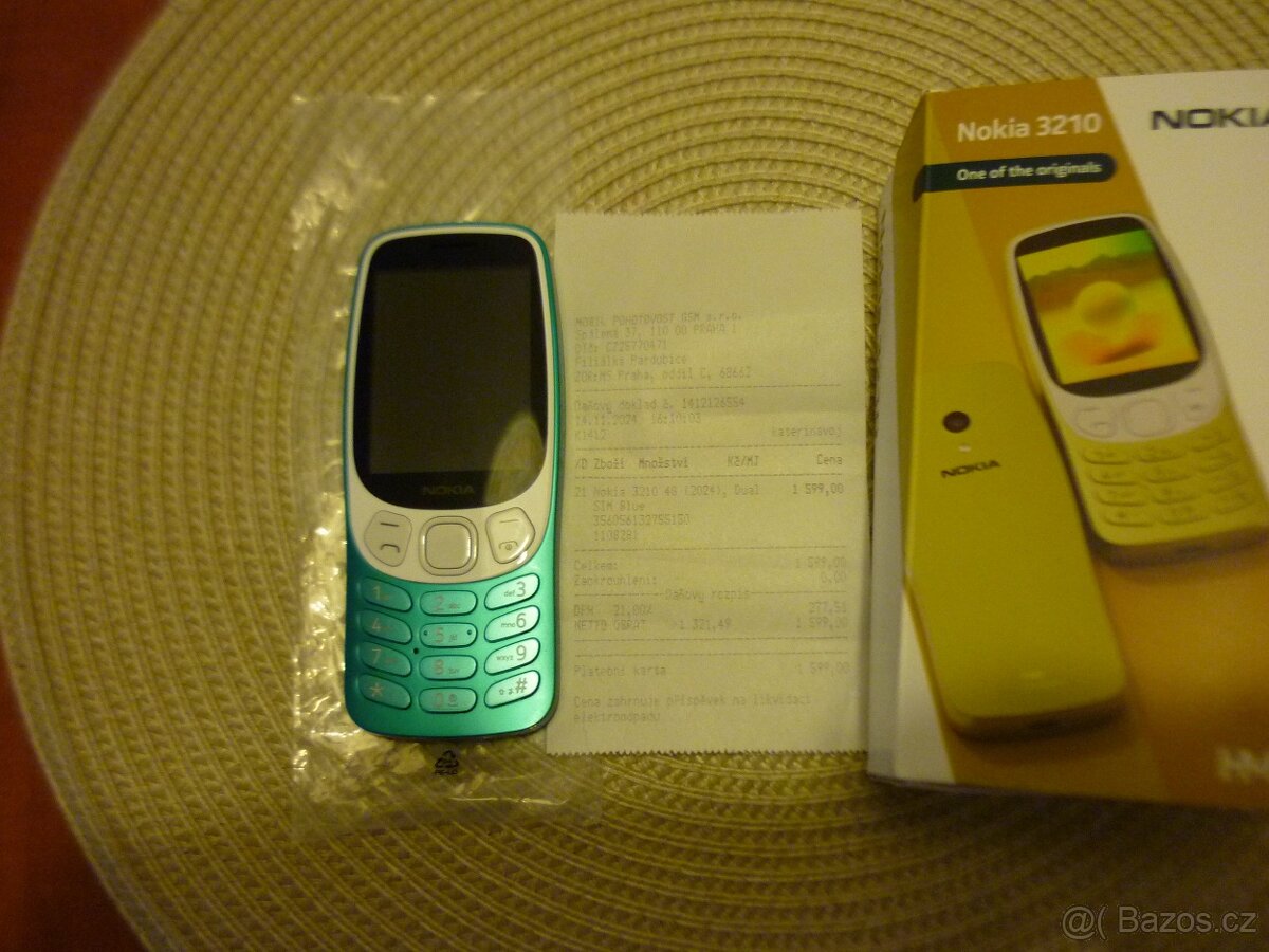 Nová Nokia 3210 s plnou zárukou -50%