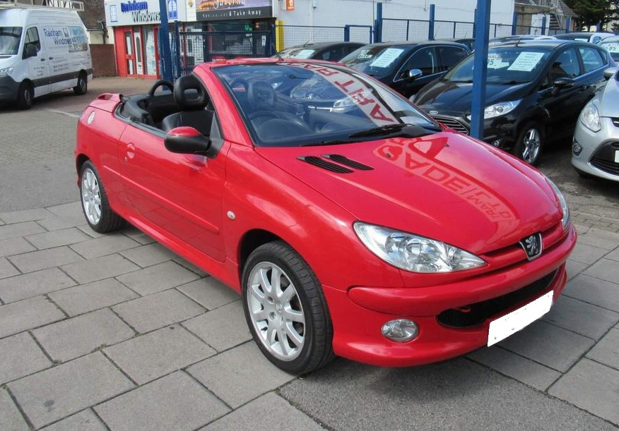 Peuegot 206 CC kabrio