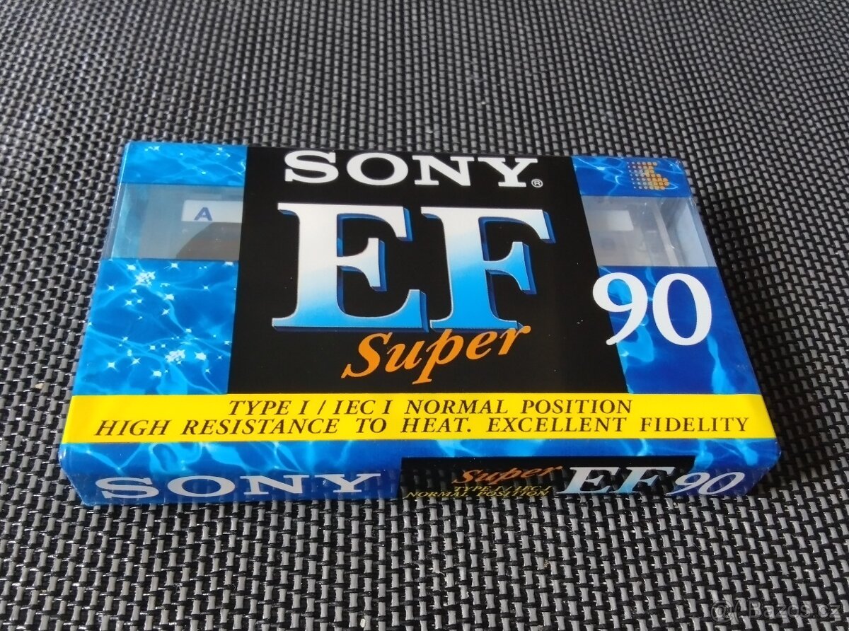 AUDIO KAZETA SONY SUPER EF 90
