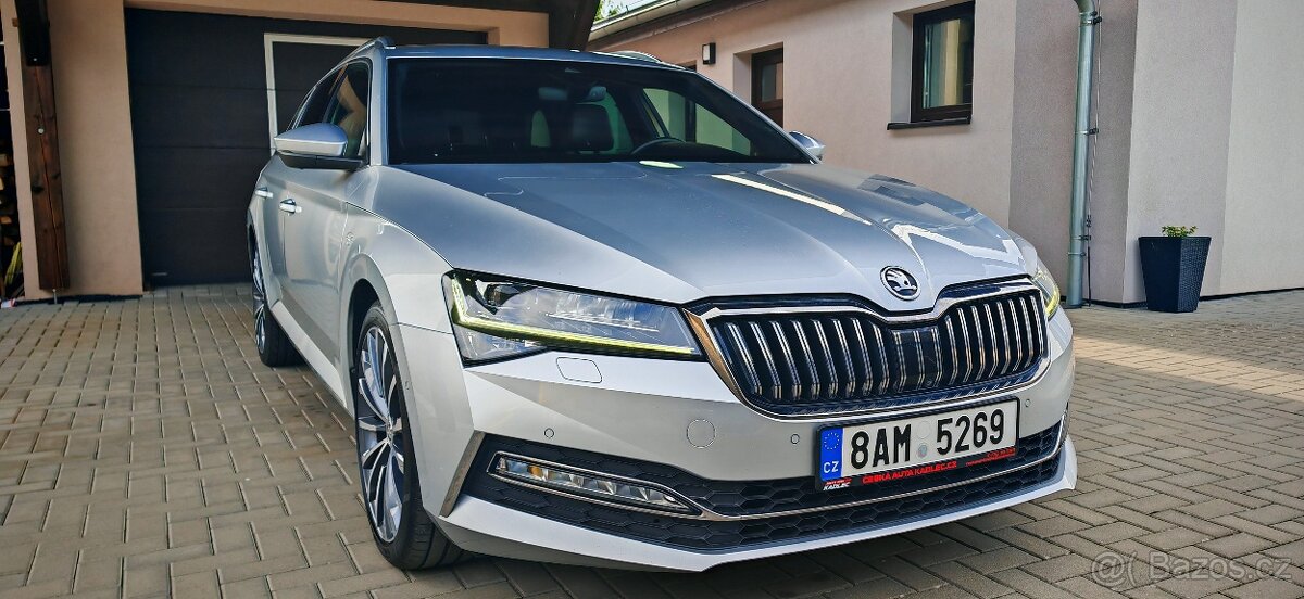 Superb 3 148tis.km L&K 2.0 TSI 206kW DSG 2021 ČR
