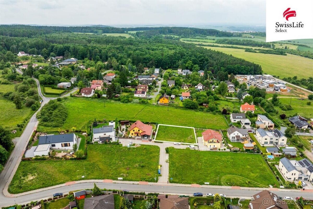 Pronájem stavebního pozemku 968 m2, Starý Plzenec