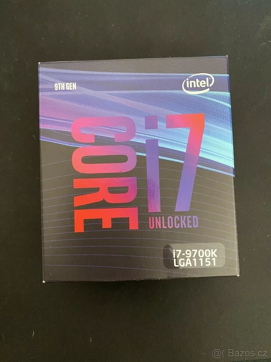Prodám Intel Core i7-9700K