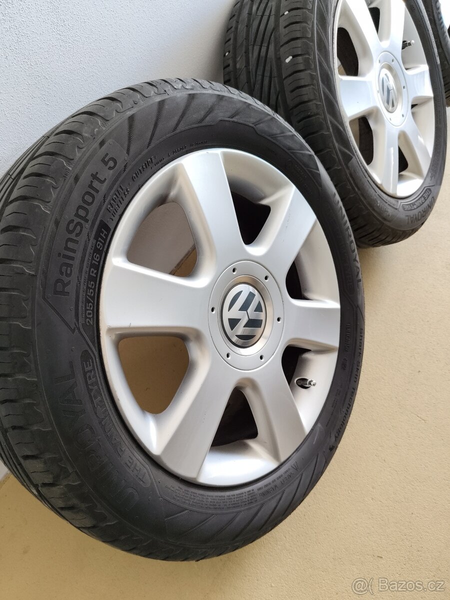 ALU Kola 16" VW + pneumatiky