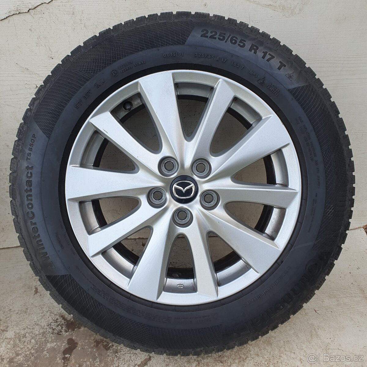 Alu kola Mazda CX-5 17" 5x114,3, zimní Continental