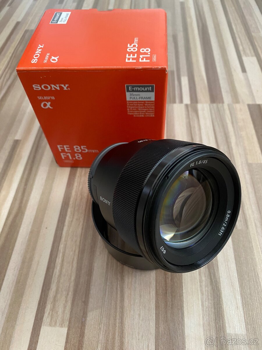 Sony FE 85 / 1.8 Zánovní