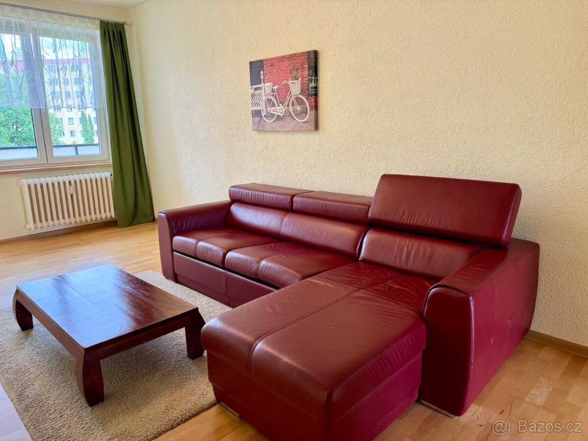 Kožená rohová sedačka