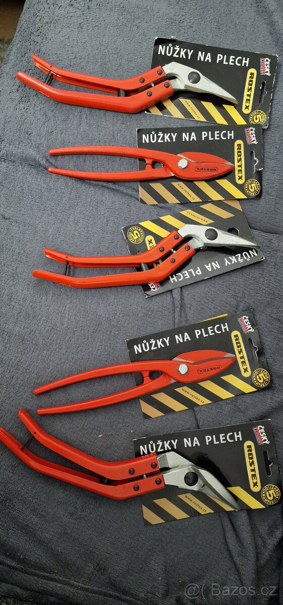 nůžky na plech rostex