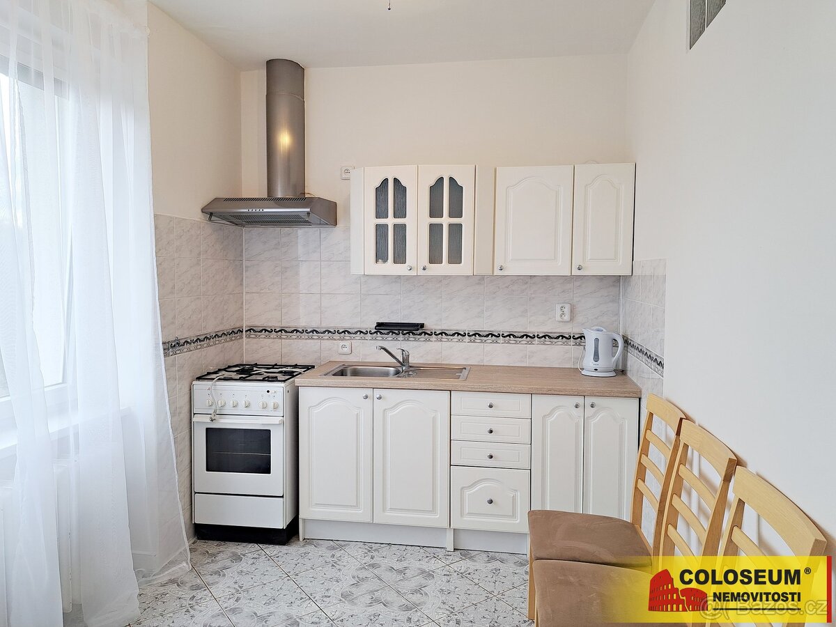 Staré Brno, podnájem bytu DB 2+1, 52 m2, sklep, částečně zař