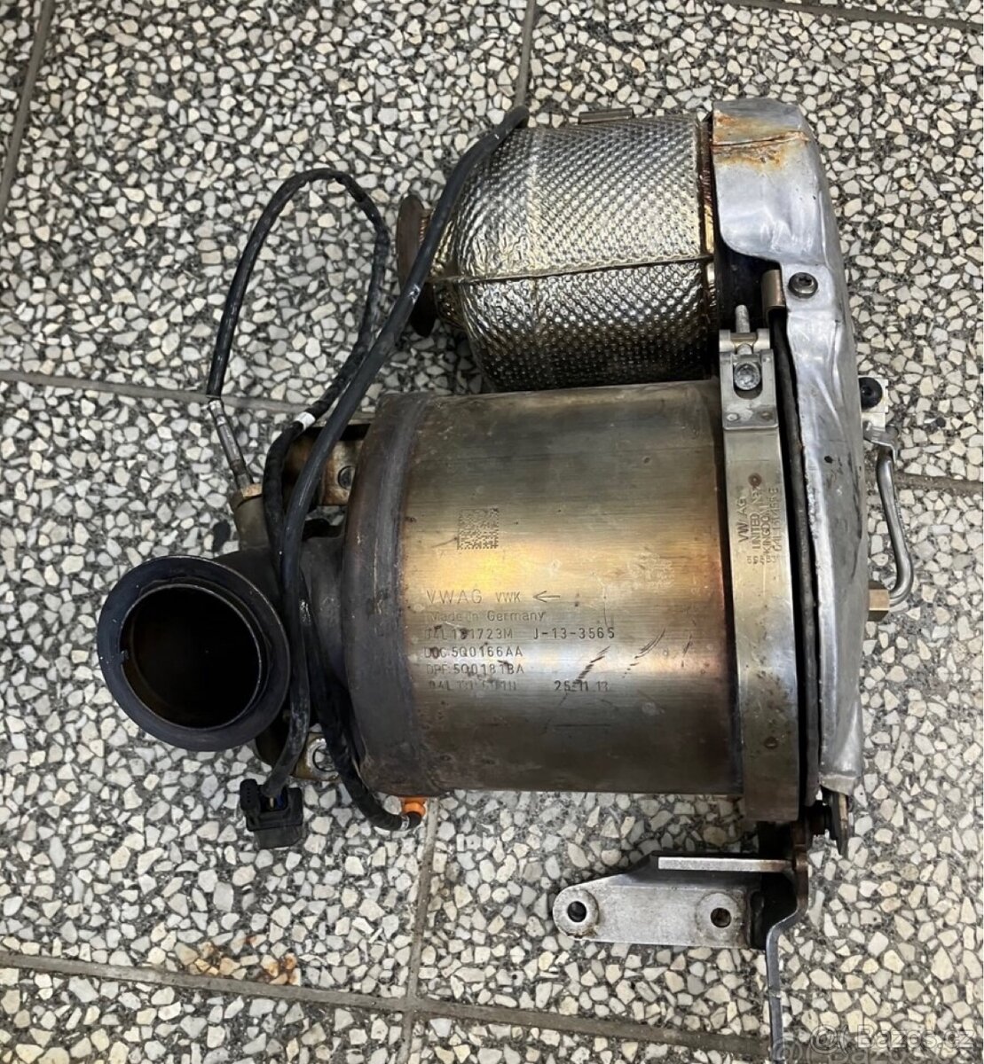 DPF FILTR VW, ŠKODA 1.6 TDI-04L131723M