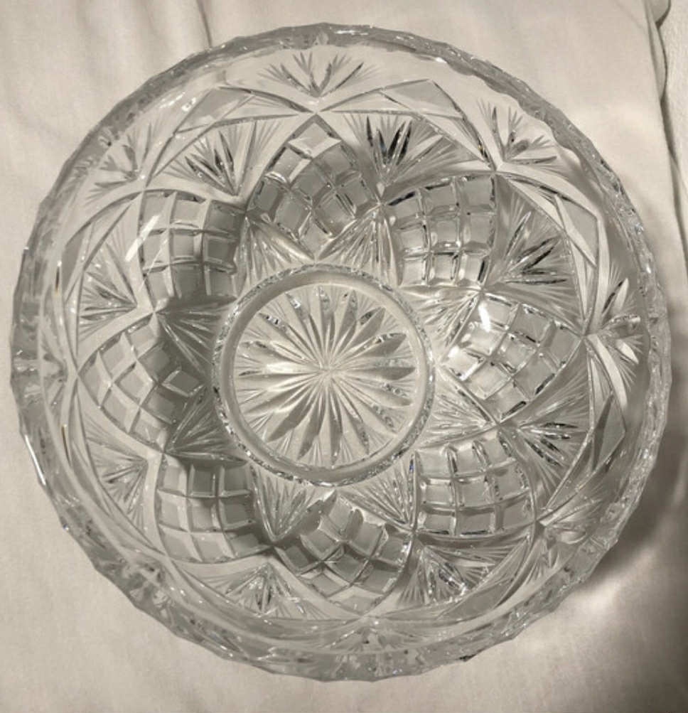 Broušená mísa Bohemia Crystal