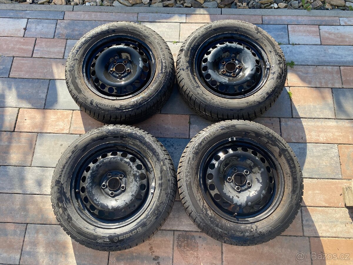 185/65 R15 92T ocelová zimní kola Škoda Fabia IV