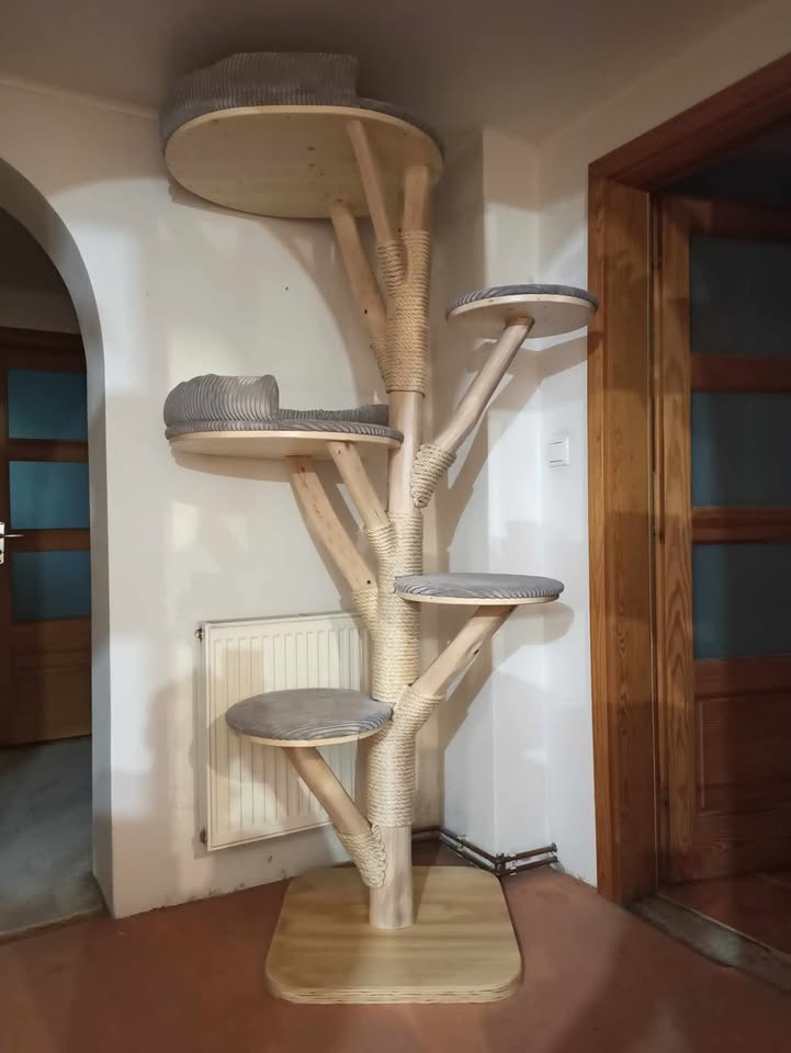 Kočičí strom / škrabadlo pro kočky / kočka