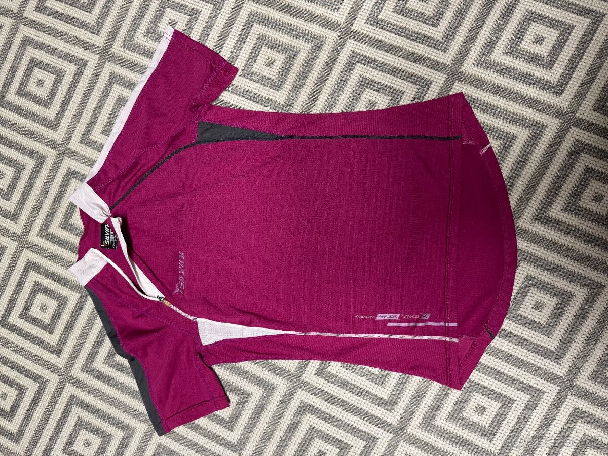 Dámský cyklodres SILVINI fialový