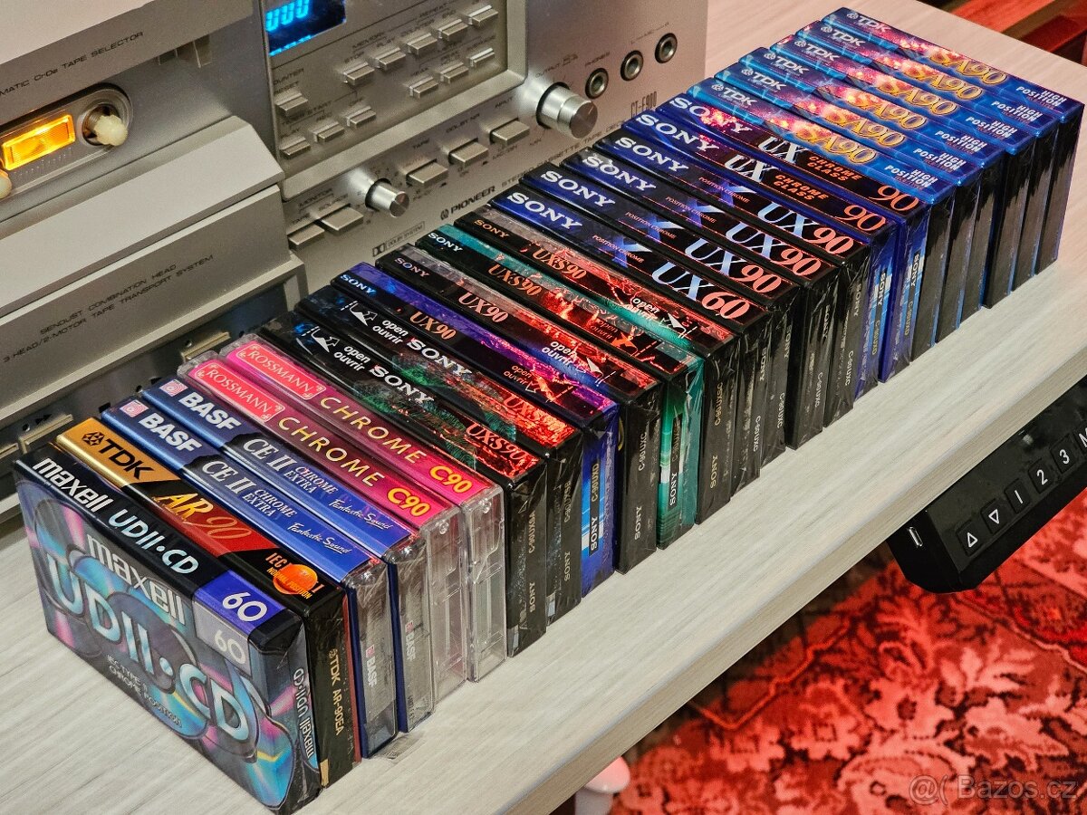 Nové Chrome Type II kazety TDK, BASF, Maxell, Sony