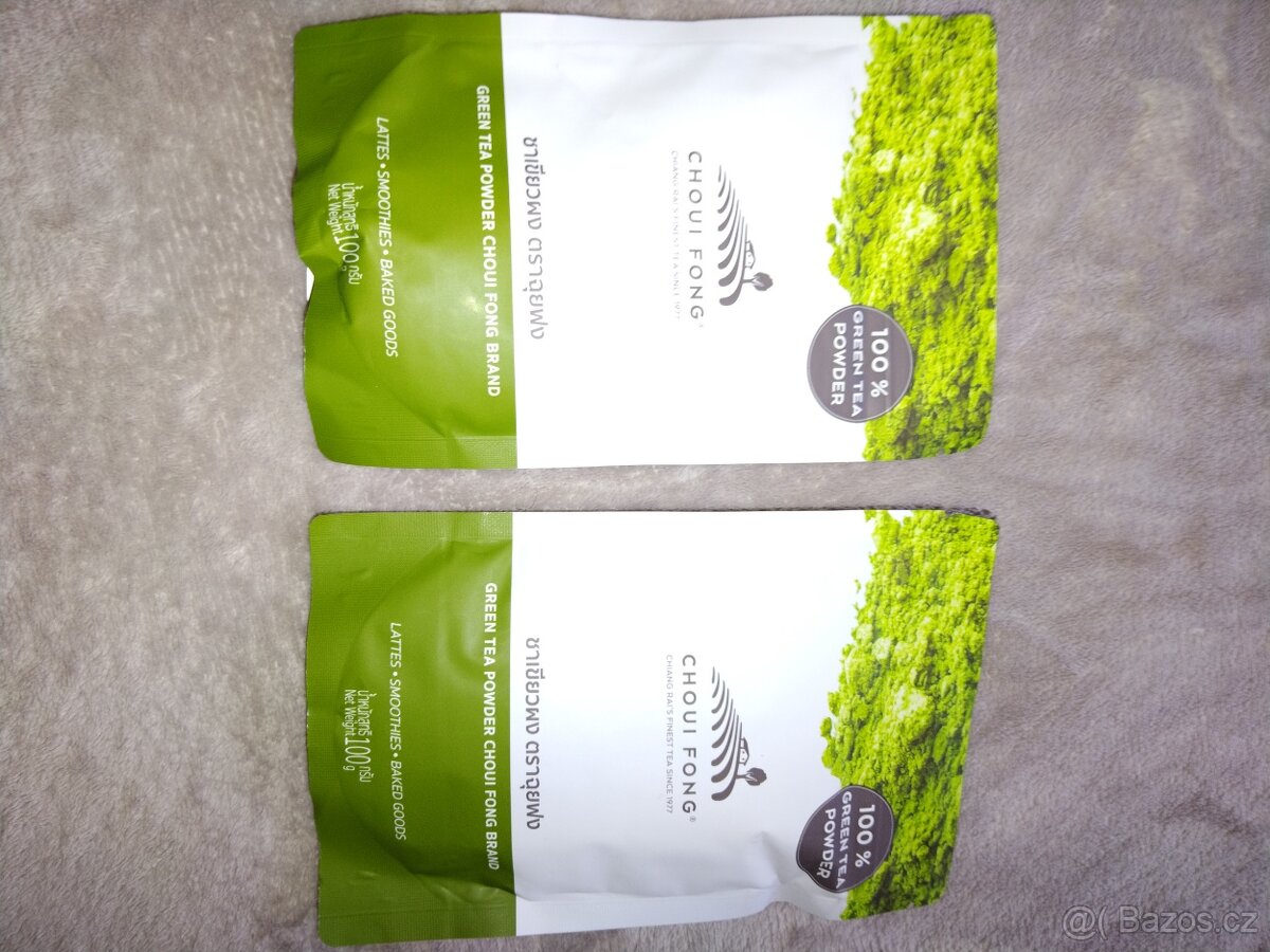 Prodej zeleného čaje a matchy