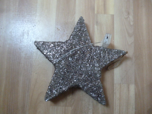 svítící hvězda 30 cm