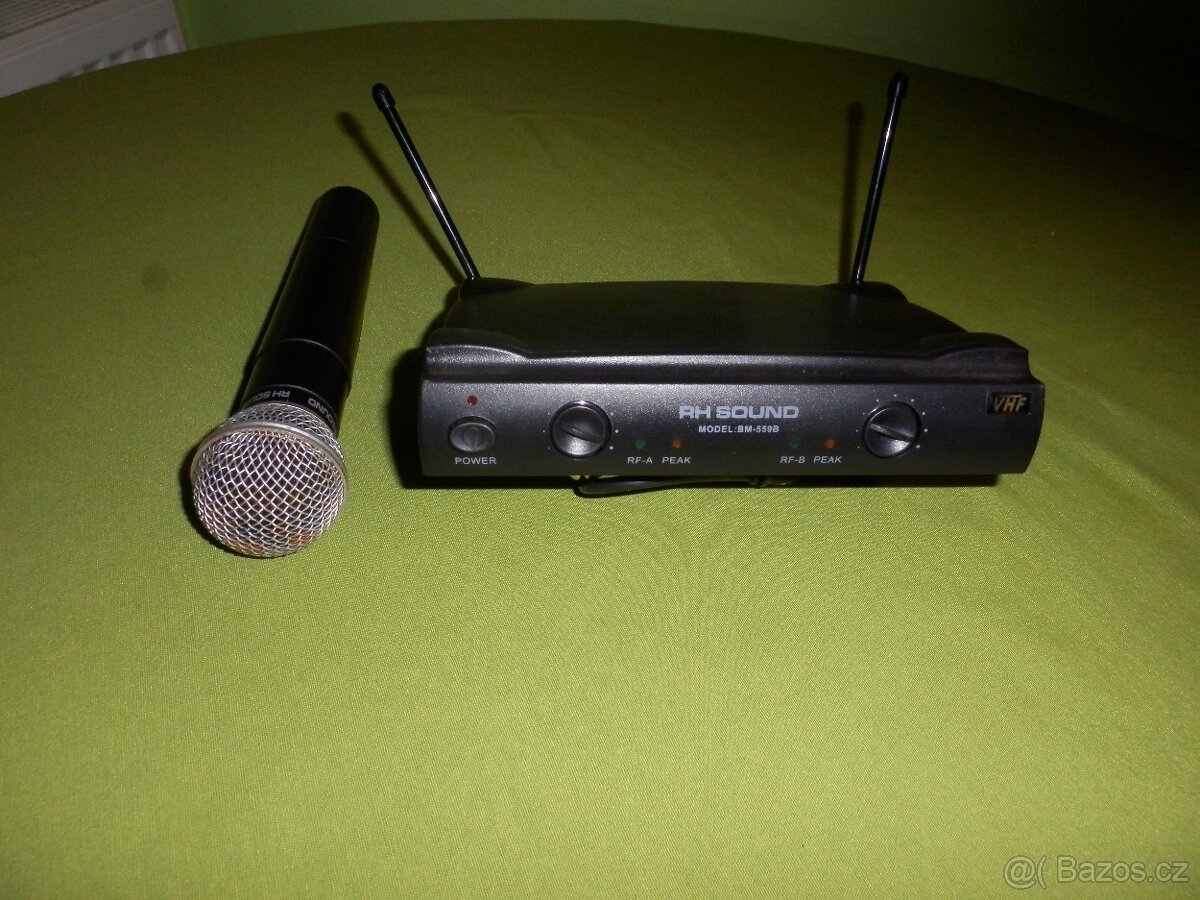 BEZDRÁTOVÝ MIKROFON  RH SOUND BM 559