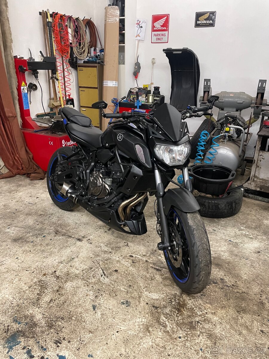 Prodám Yamahu MT 07 (35kw)