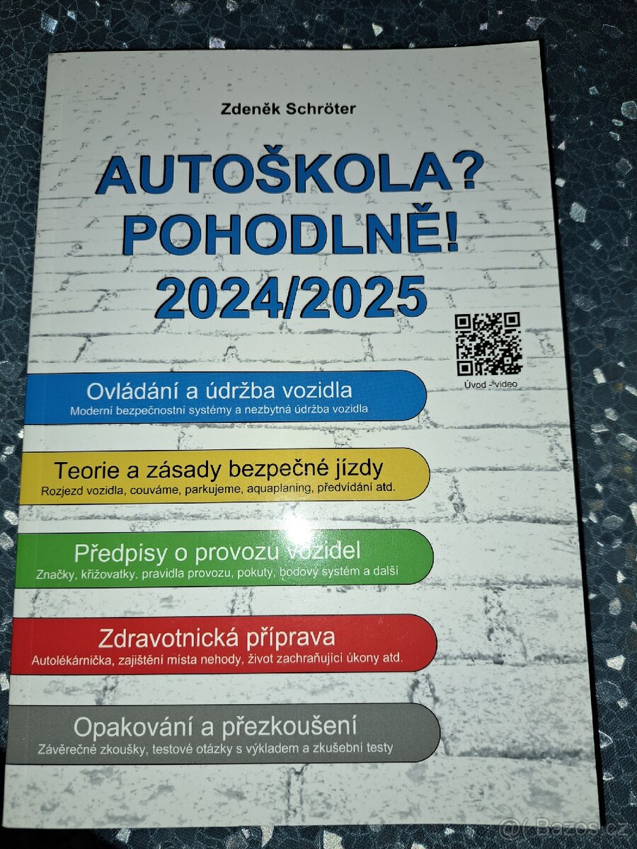 Nová kniha autoškola pohodlně 2025