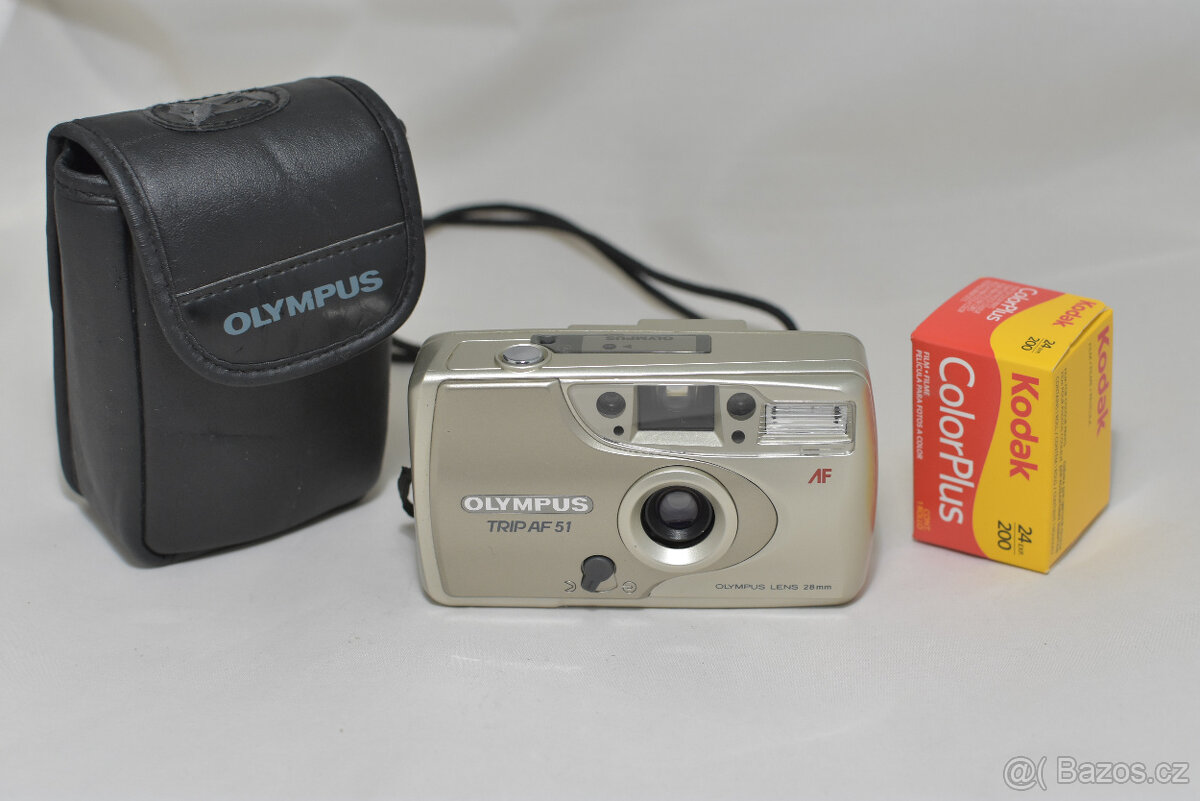 OLYMPUS TRIP AF 51 / SUPER STAV + FILM.