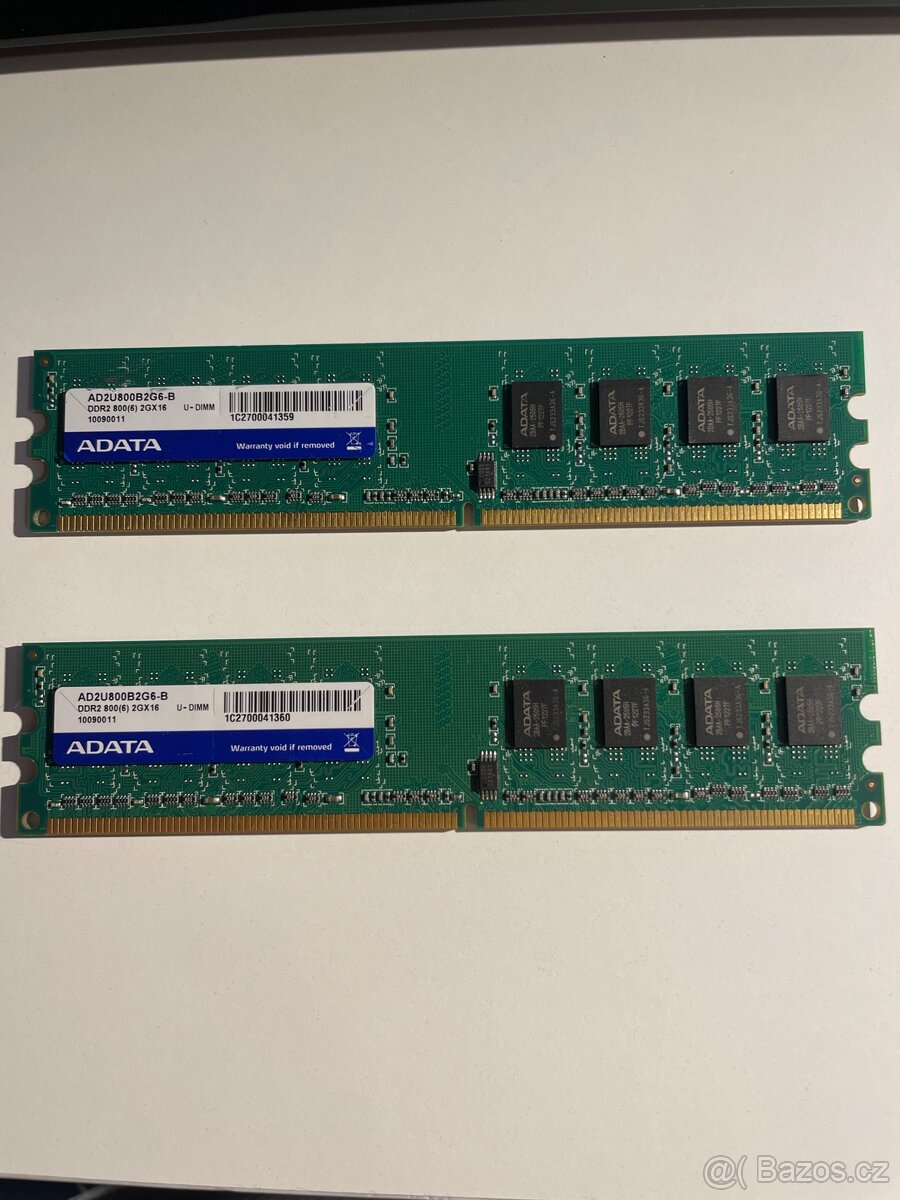 DDR2 6GB ADATA KIT (2x3) 🖥️