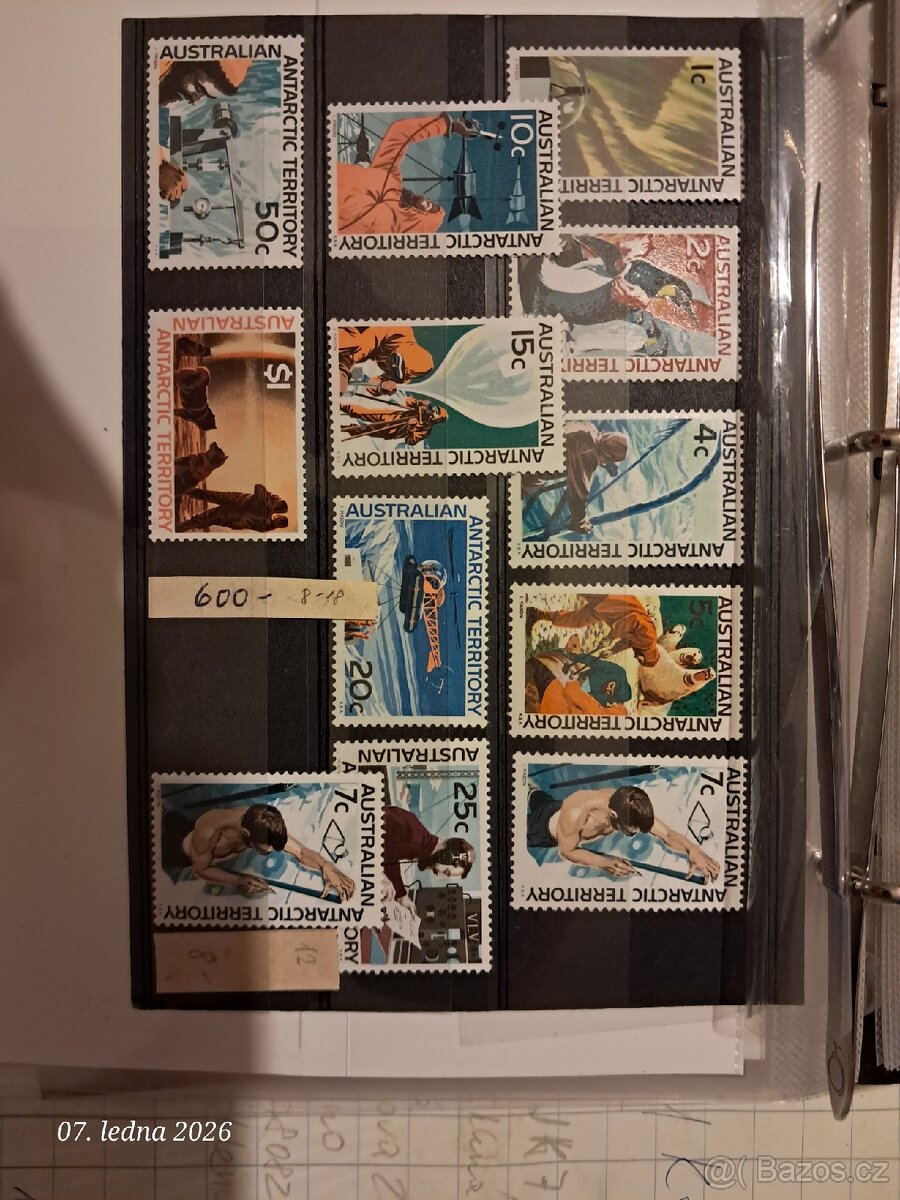 Poštovni známky AAT