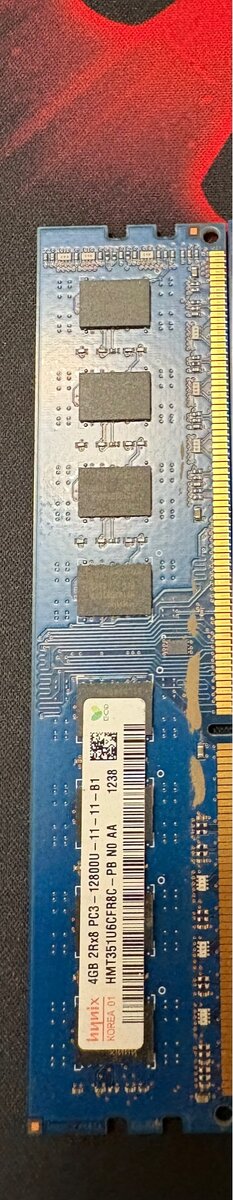 Nanya 4GB 1Rx8 PC3-12800U