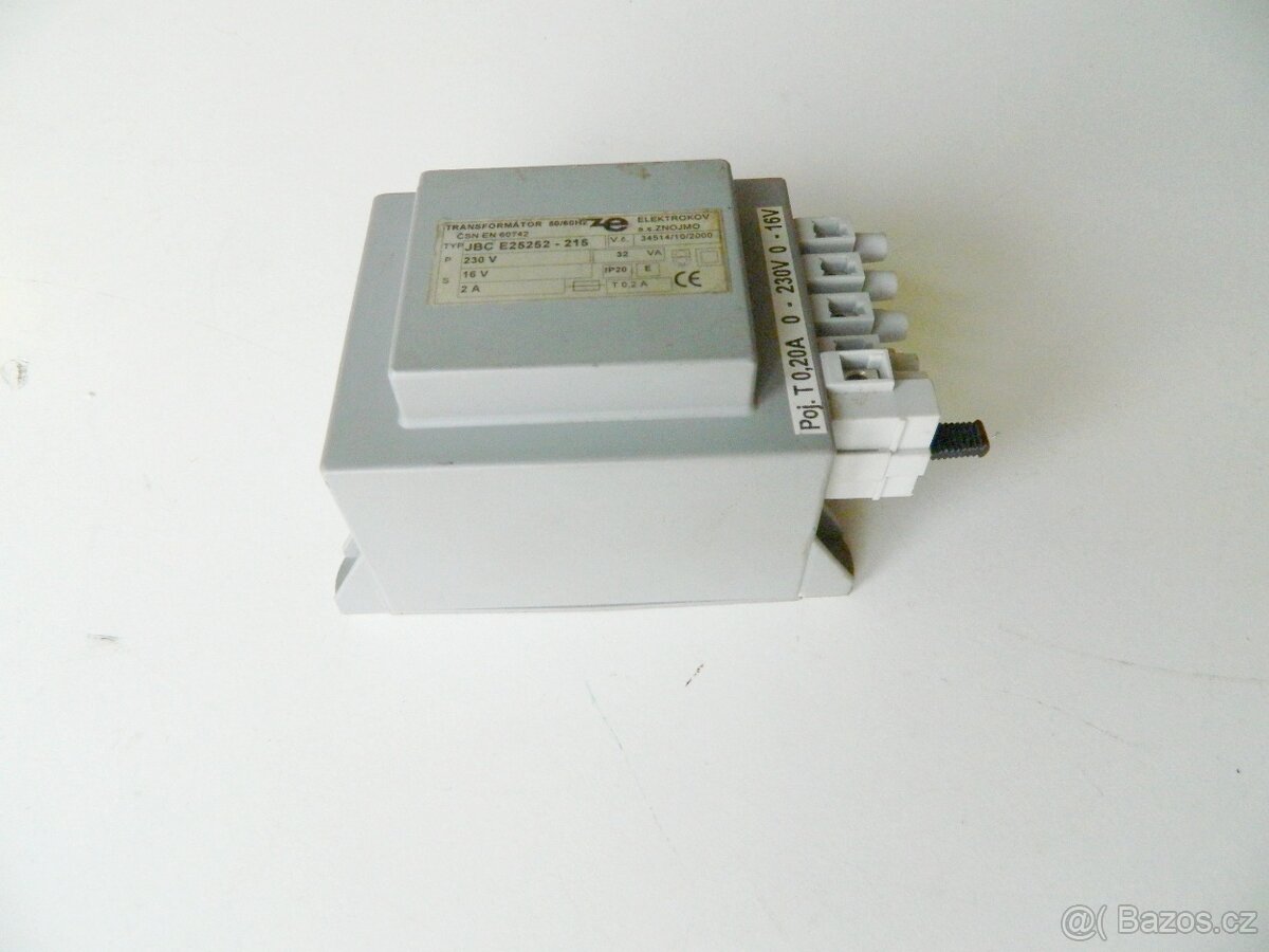Trafo 230/16V, 2A