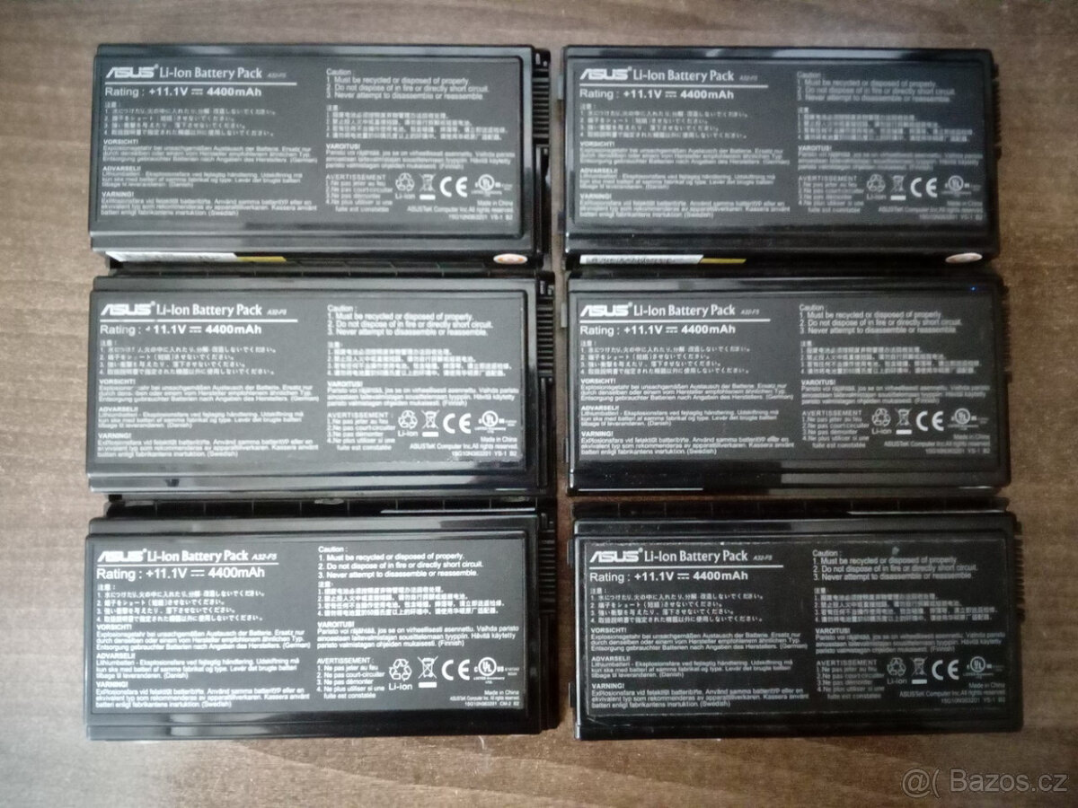 baterie A32-F5 pro notebooky Asus řady F5,X50,X59 (1hod)