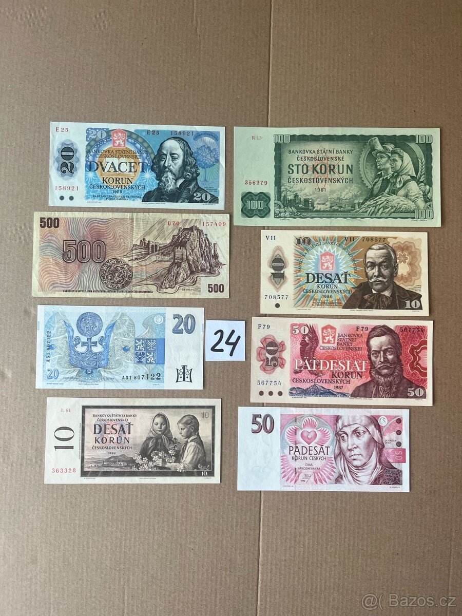Prodám čs. bankovky (24 z 25)