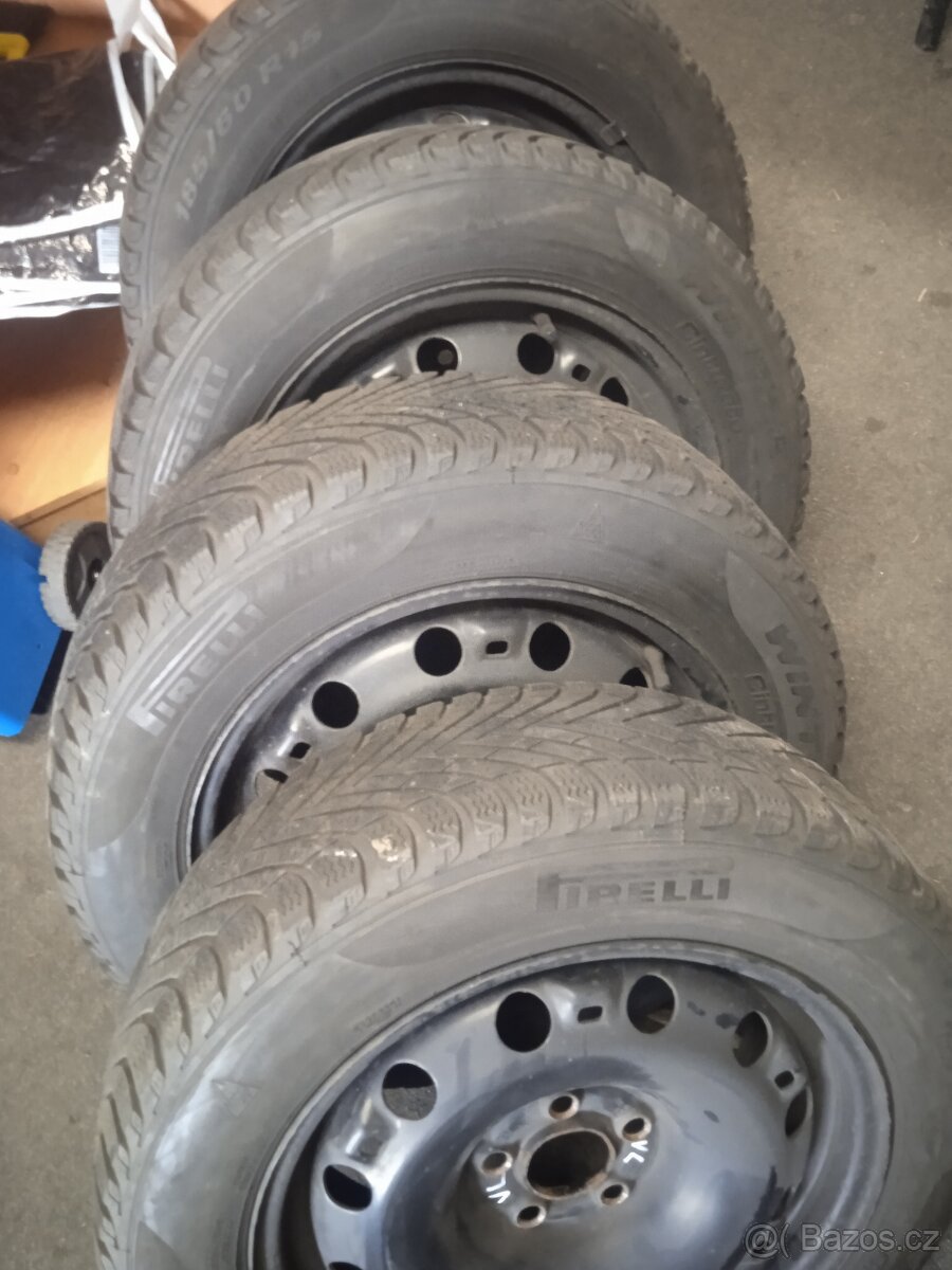 prodam zimni 15¨' kola vw,skoda