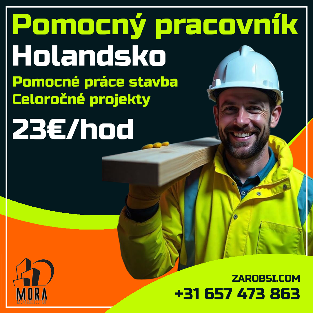 Pomocný pracovník - NIZOZEMSKO