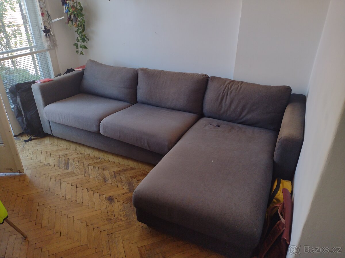 Prodej rohové sedačky Vimle IKEA
