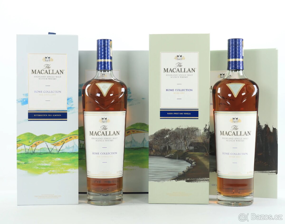 MACALLAN HOME COLLECTION RIVER SPEY DISTILLERY PLAKÁTY
