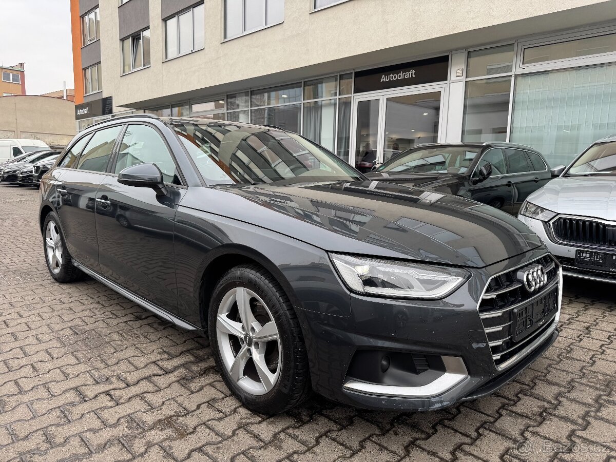 Audi A4 Avant 30TDI 2.0 110kW S-tronic Tažné Kamera 360° DAB