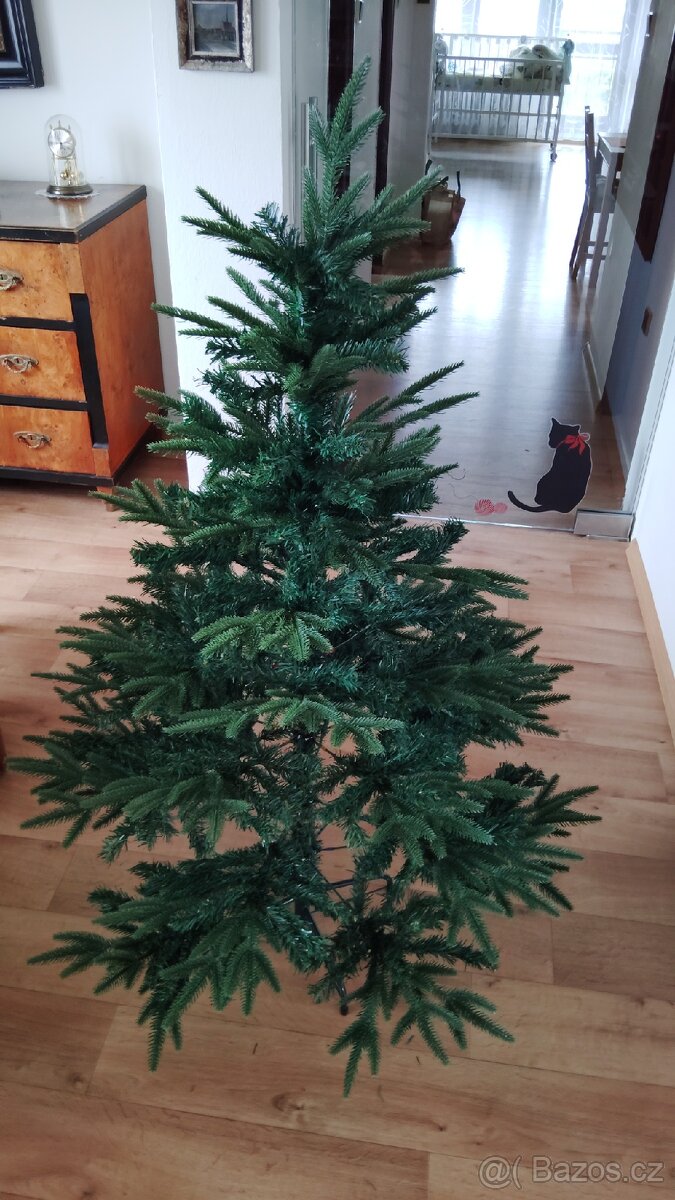 Umělý Vánoční stromeček 150cm, 3D větve