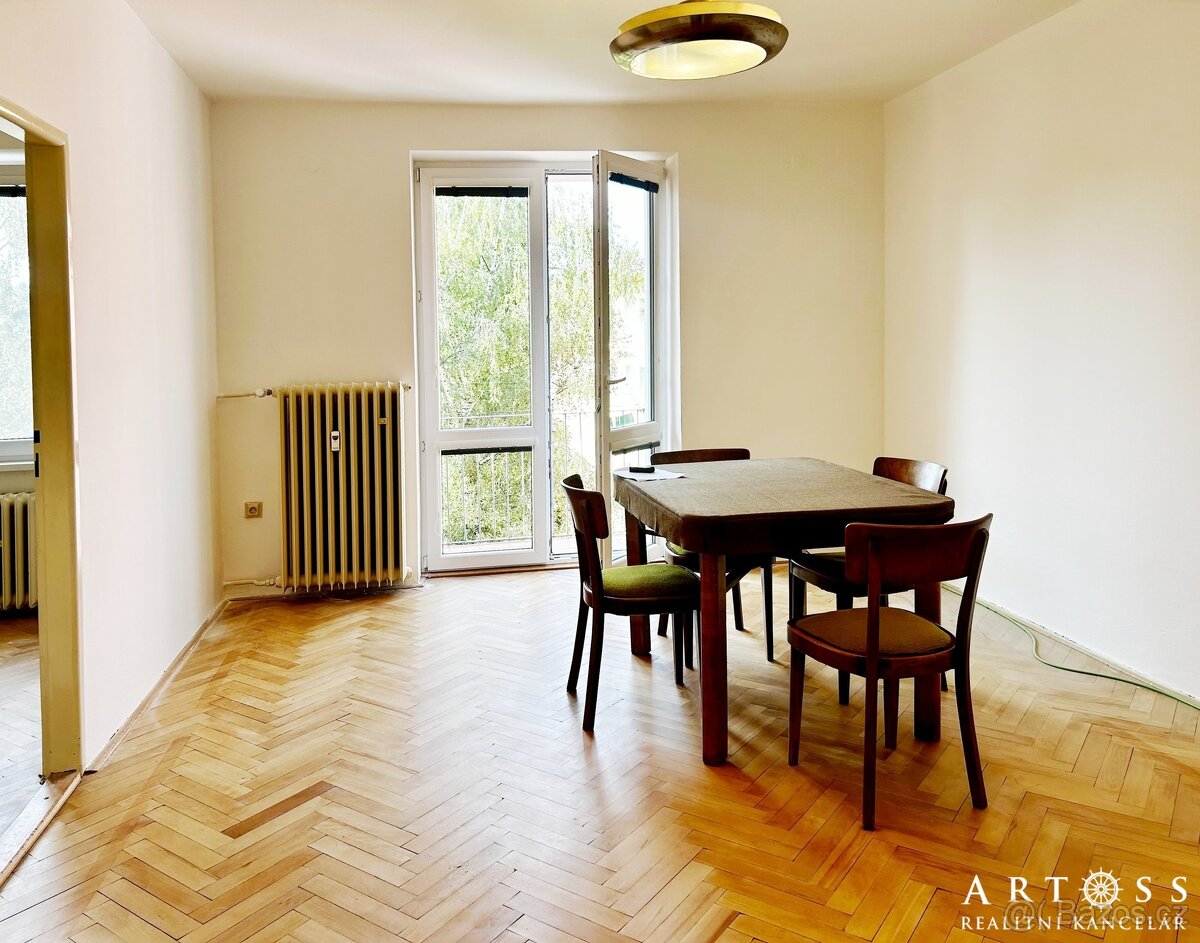 Pronájem byt 3+1, CP 67 m2, + sklep 4 m2, + balkon 2 m2, Brn