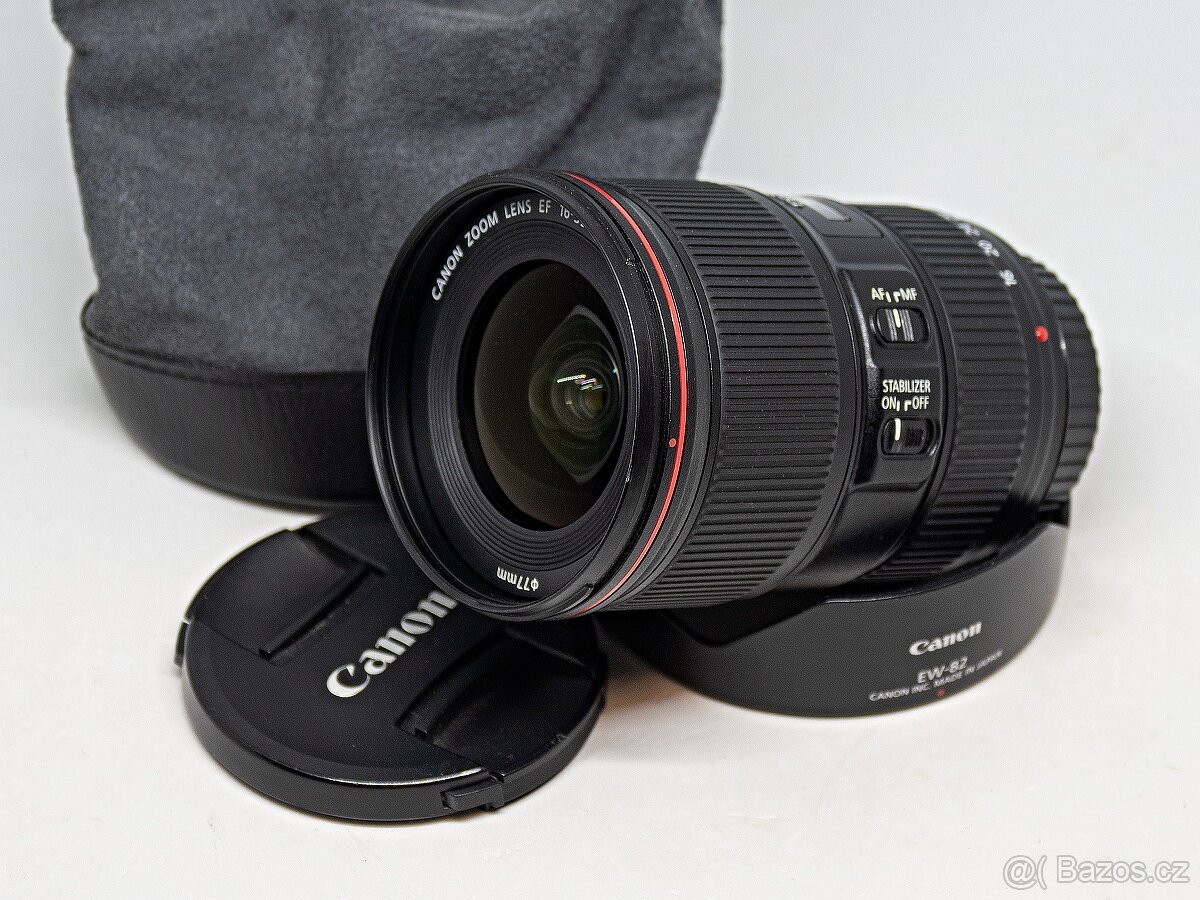Canon EF 16-35/4 IS L USM ve stavu nového - záruka