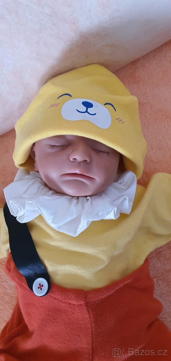 Reborn miminko-Marbulínek,chlapeček z kitu Finn ( Tina Kewy)