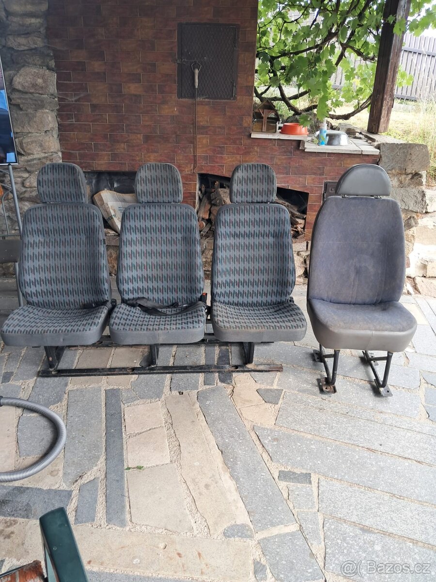 Sedačky pro Ford Transit r.v. 1999