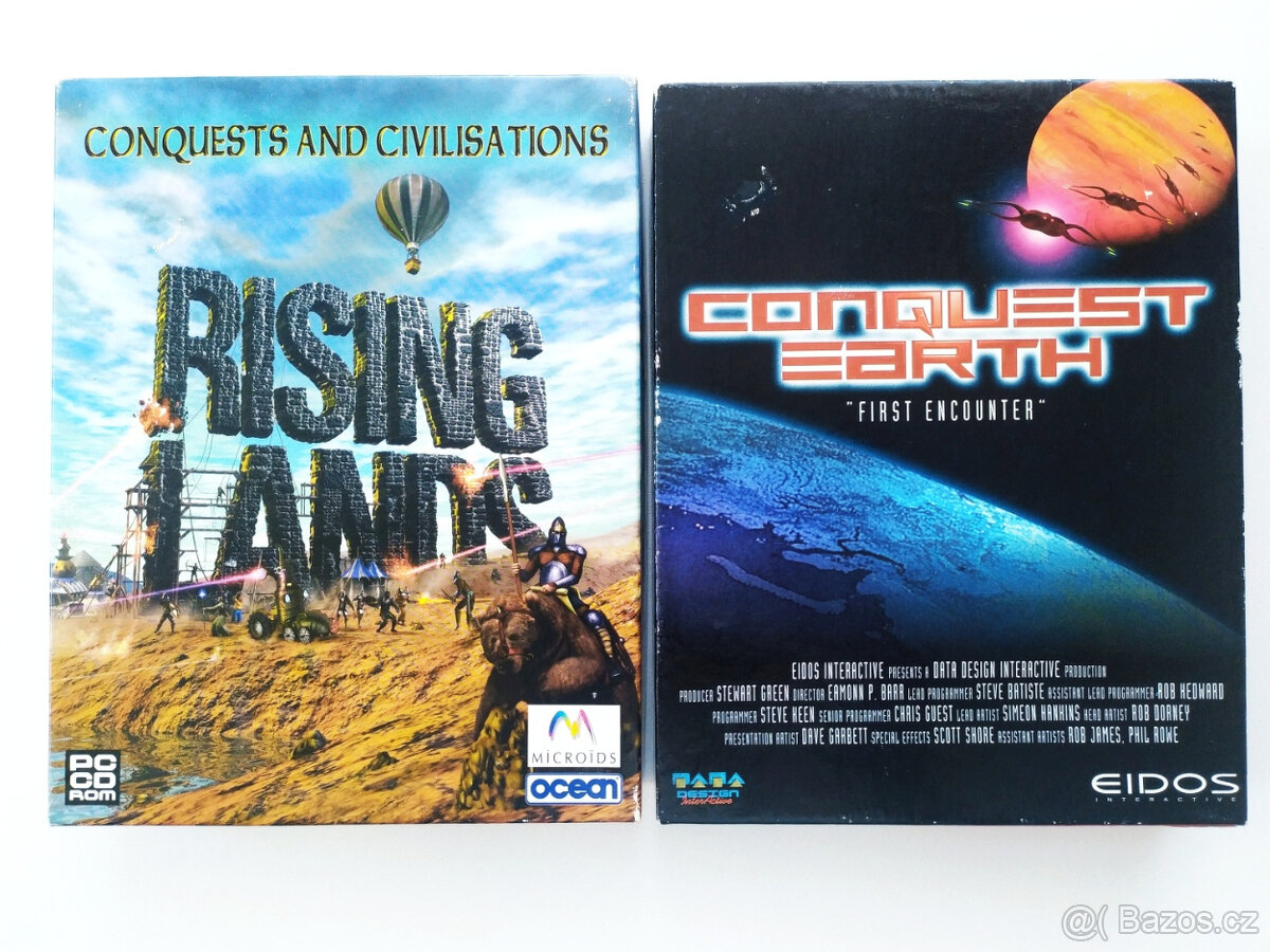 Pc Big Box - Rising Lands + Conquest Earth