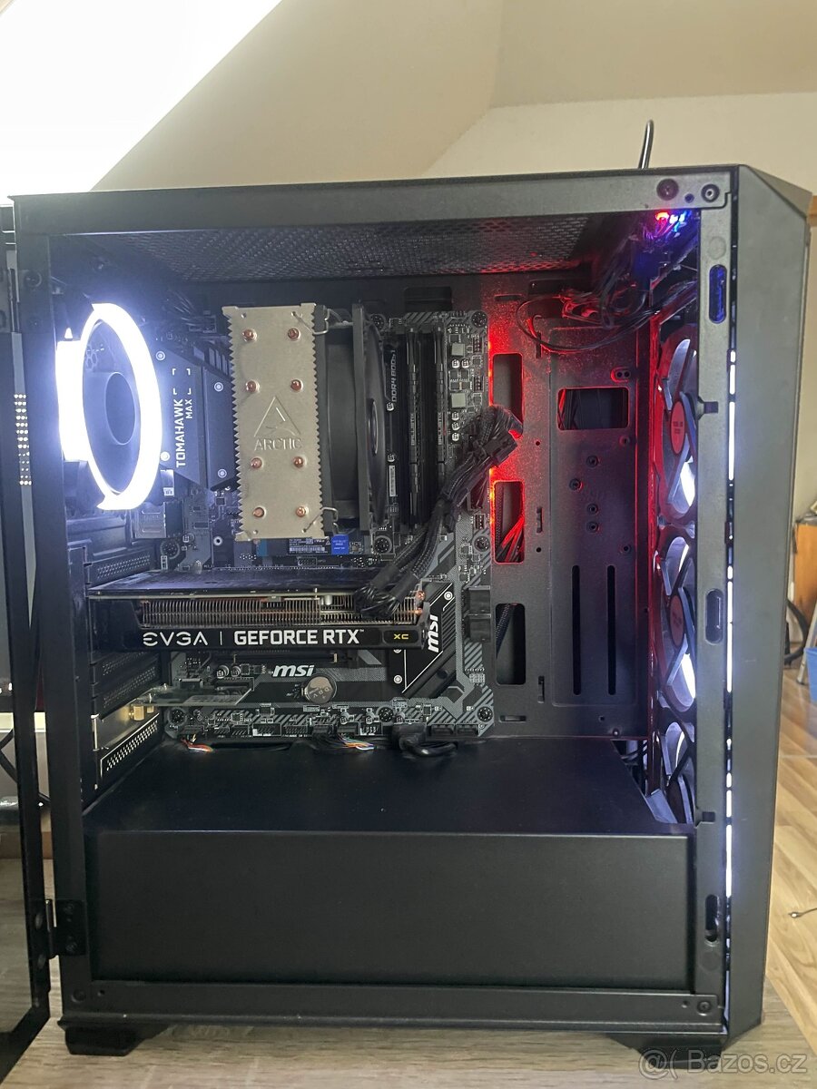 Prodám herní počítač – Ryzen 5 / RTX 3060 / 16GB RAM / 1TB S