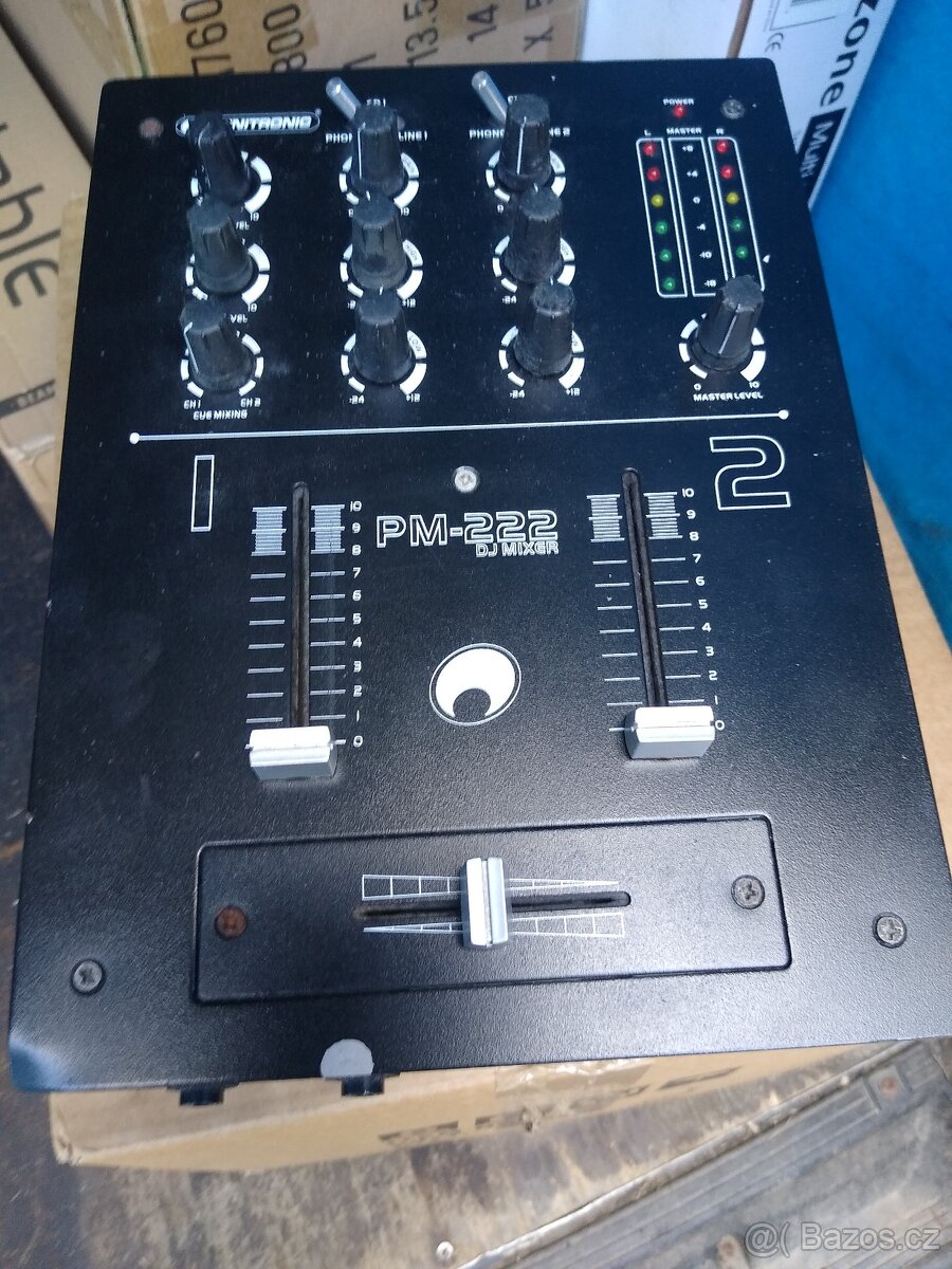 Dj mixpult Omnitronic PM-222