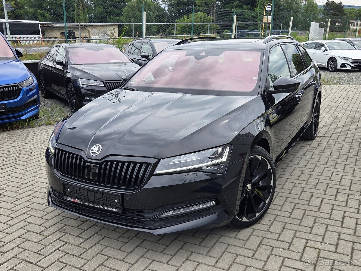Škoda Superb III TDi DSG SPORTLINE VIRTUAL KAMERA PANORAMA