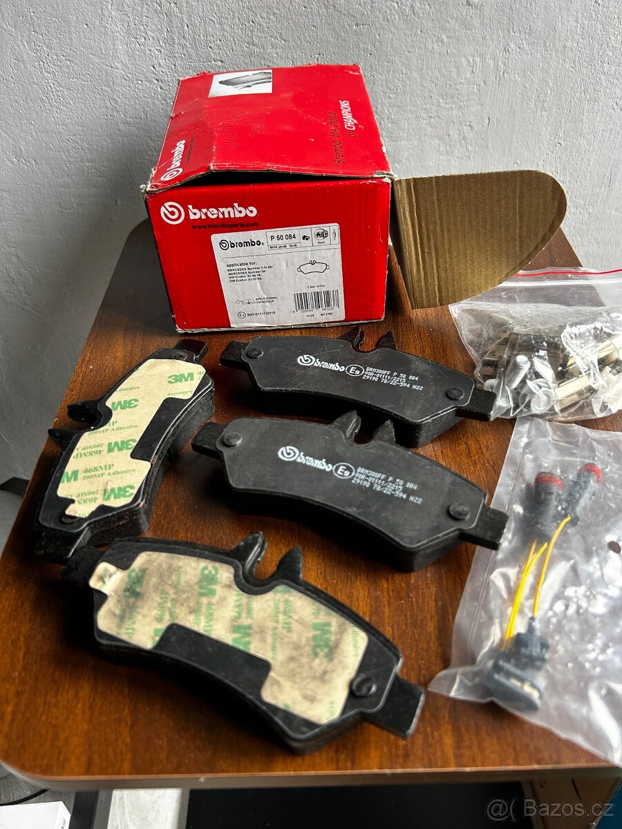 VW/Mb - BREMBO Sada brzdových destiček